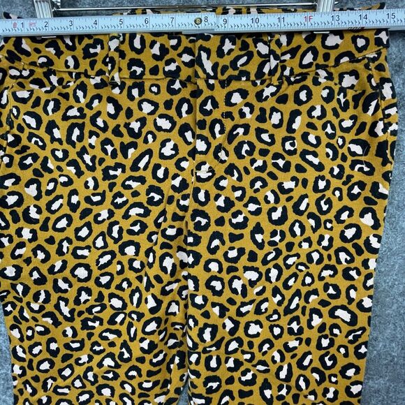 Old Navy Pixie Pants Womens 6 Leopard Cheetah Pink Skinny Tapered Y2K - Picture 6 of 7